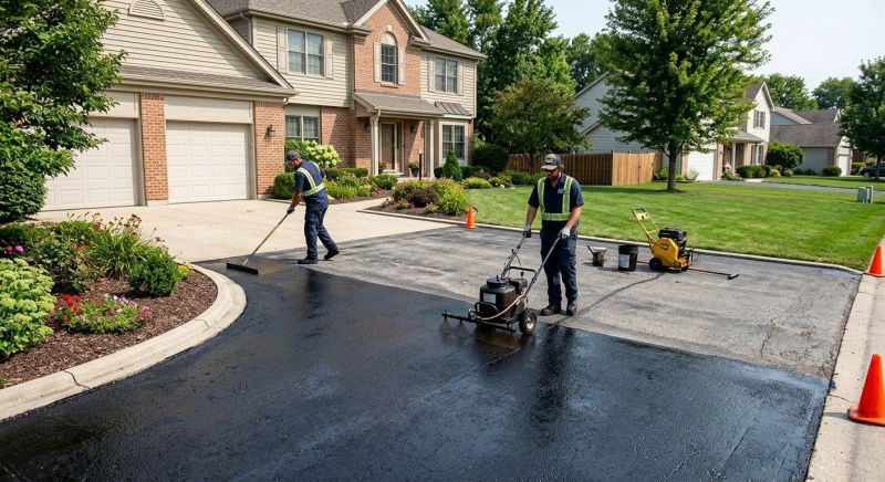 Asphalt Sealing in Grand Rapids, MI