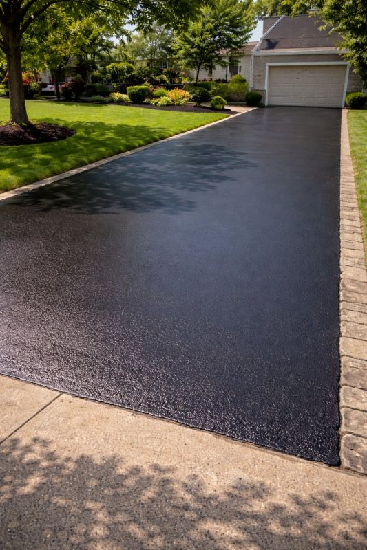 Blacktop Driveway Sealing in Tampa, FL