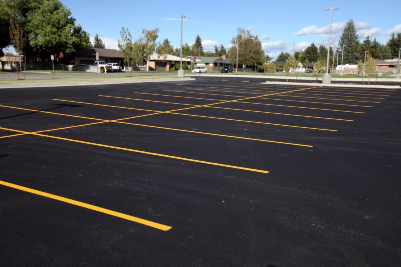 Commercial Asphalt Painting in Roswell, GA