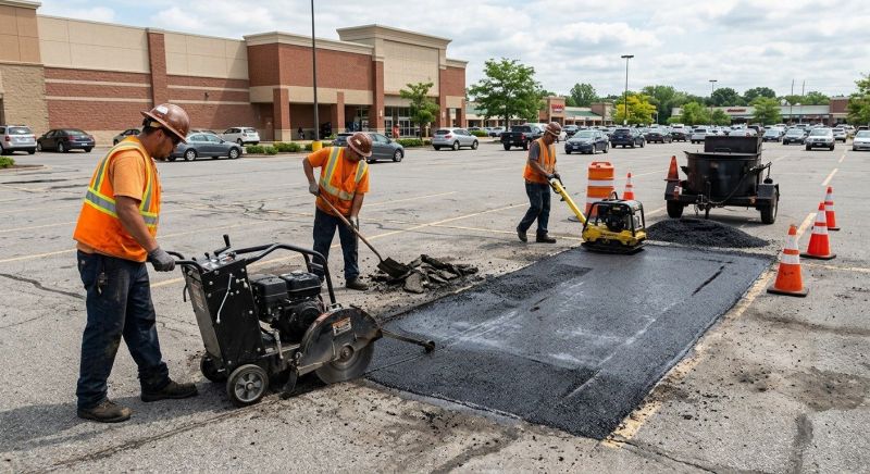 Commercial Asphalt Repair in Bluffton, SC