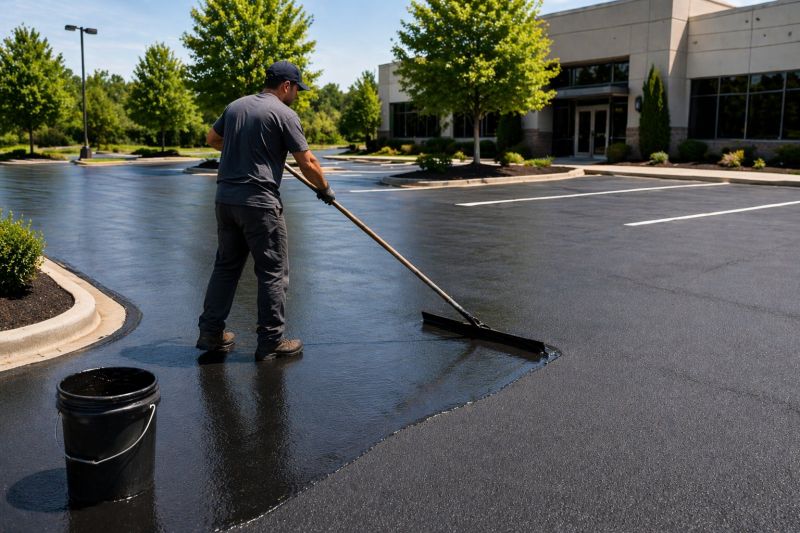 Commercial Parking Lot Sealing in Greenville, SC
