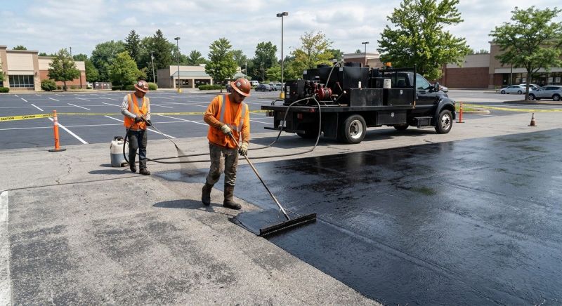 Parking Lot Sealcoating in Denver, CO