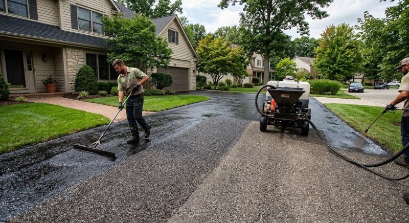 Residential Asphalt Sealing in Grand Rapids, MI