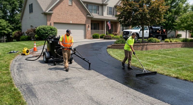 Asphalt Driveway Sealing in Miami Dade County, FL