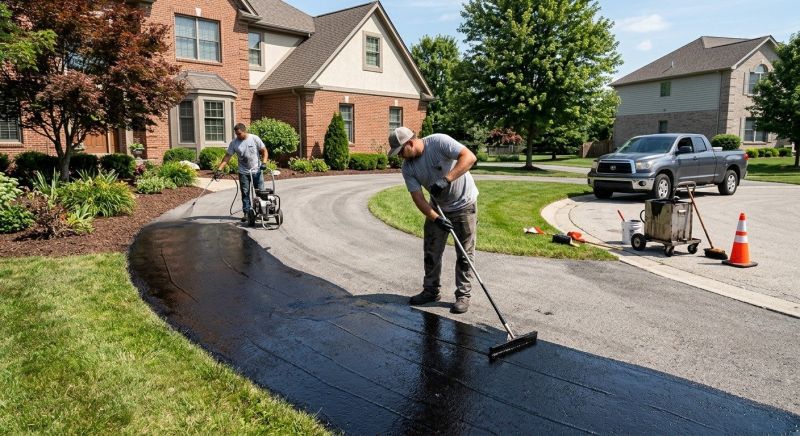 Driveway Slurry Sealing in Denver, CO